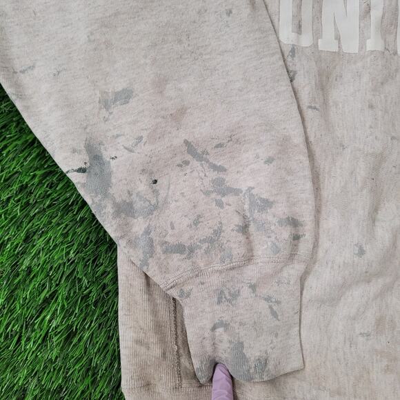 Vintage 80s Marquette Sweatshirt L/XL 23x24 Boxy Champion - Picture 15 of 16